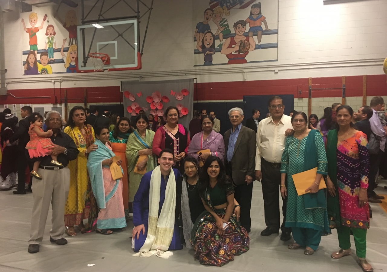 Youth teachers with seniors enrolled in English classes in Richmond, VA.