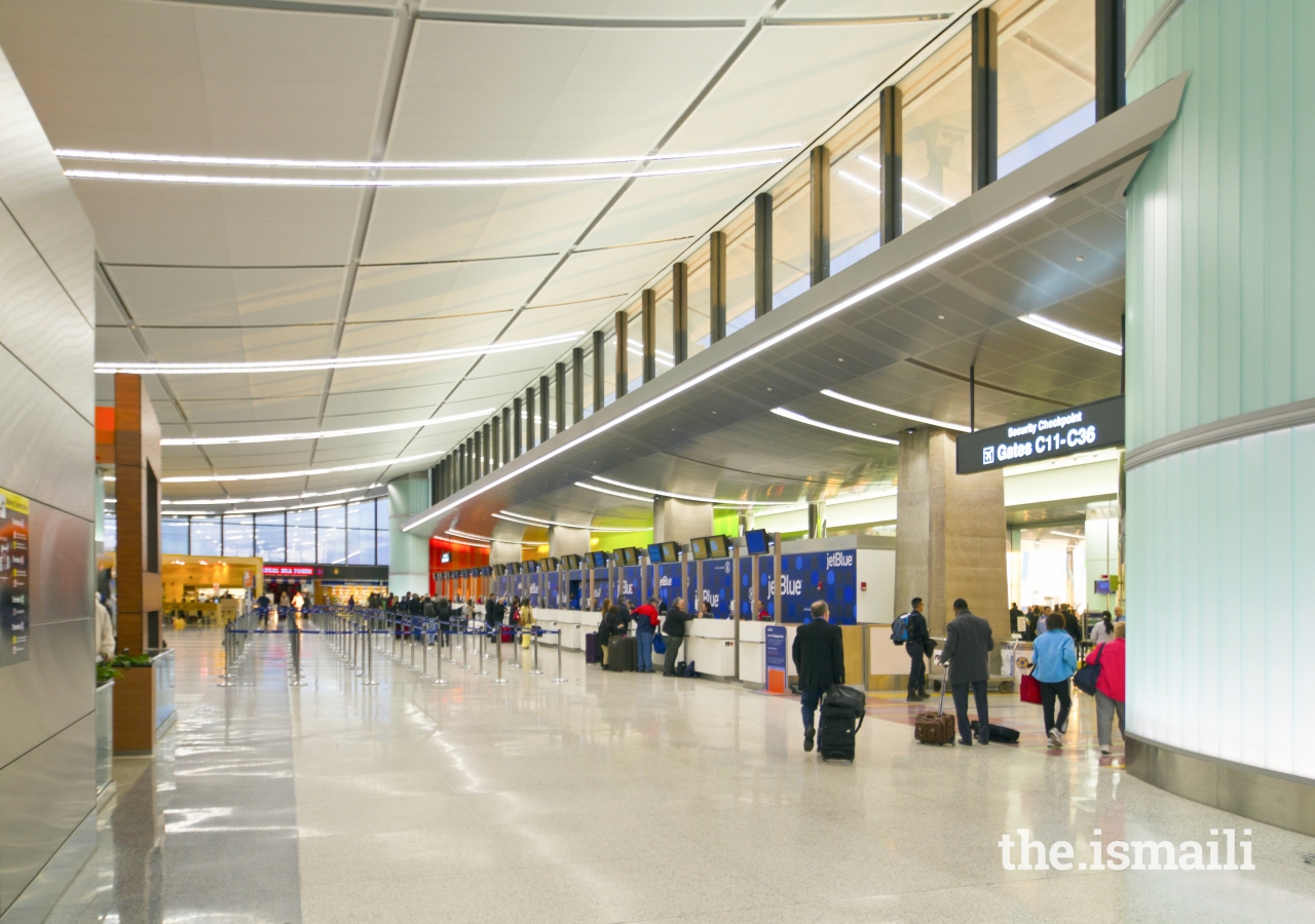 Terminal C, Boston Logan International Airport, Massachusetts. Project Team member, Khalil Pirani.