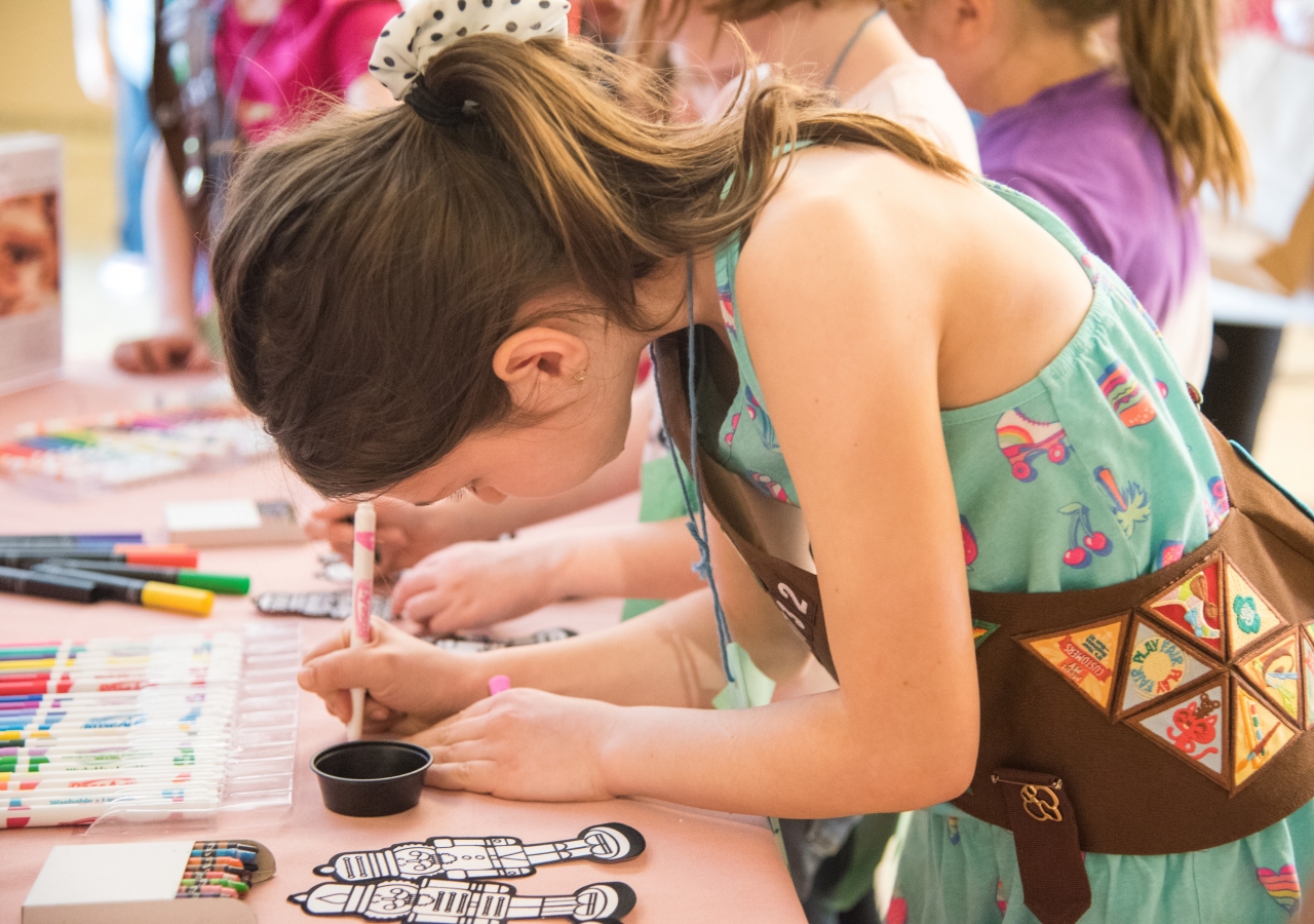 The Ismaili Jamatkhana, Glenview hosts the local Girl Scouts&#039; World Thinking Day event on April 9, 2017.