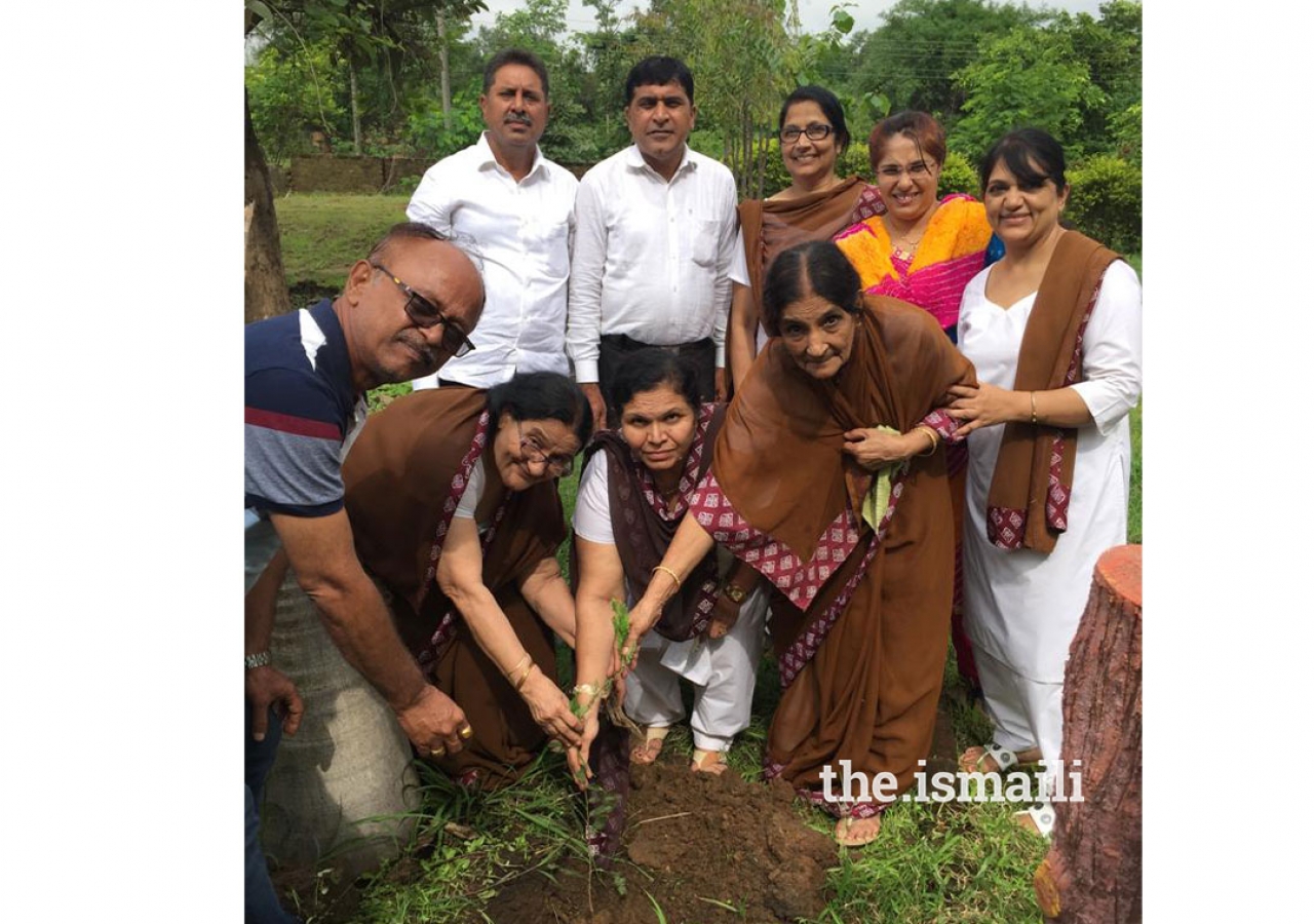 Tree Plantation Drive in CNEI