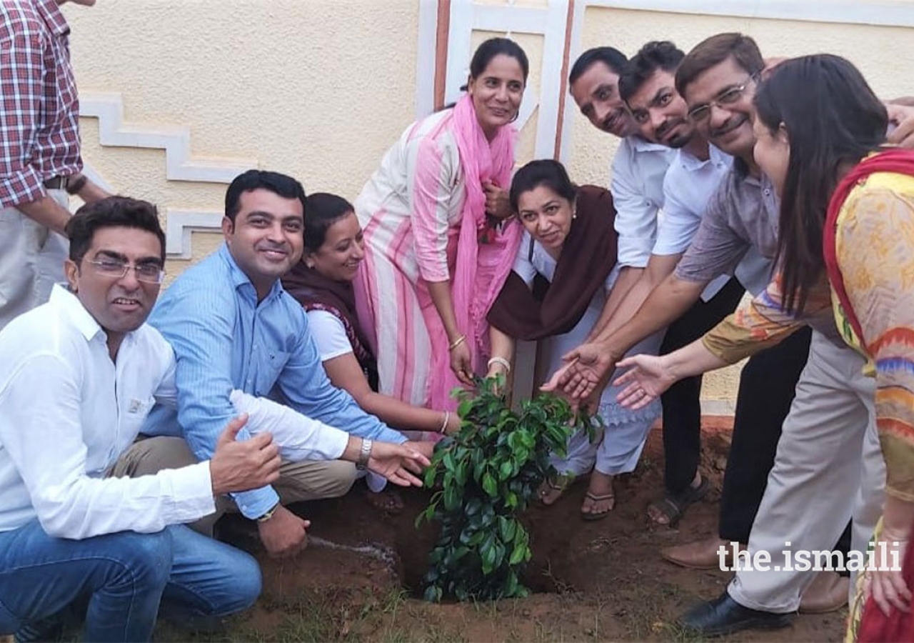 Tree Plantation Drive in CNEI