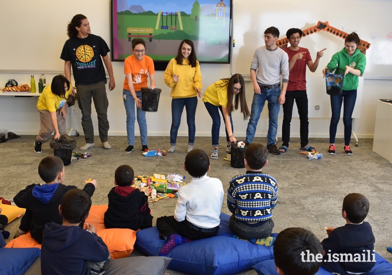 Members of UCA’s Green Community Club have encouraged young children to learn about ecology and care for the environment.