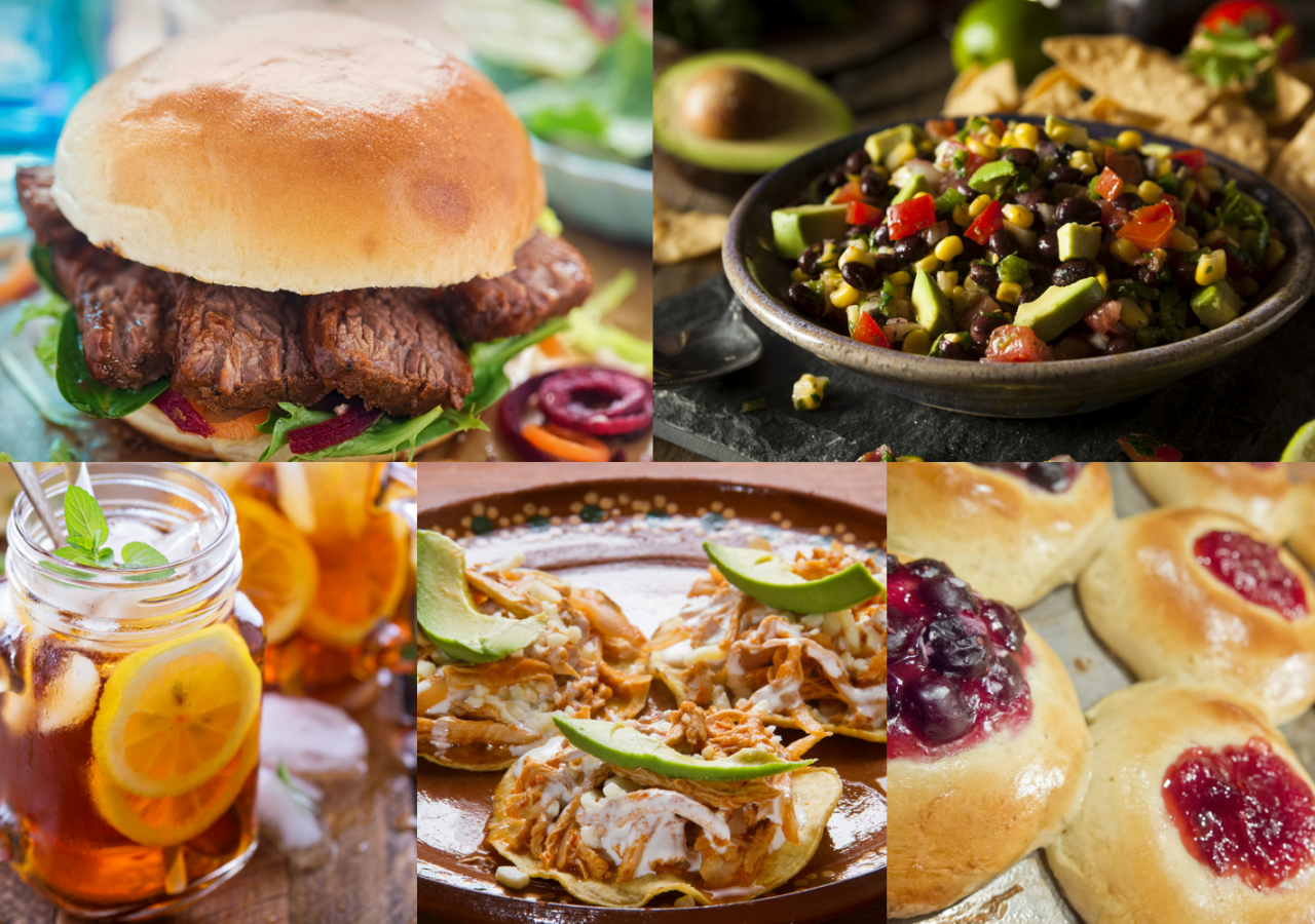 Everything is bigger in Texas, including the portions of these delicious, all-American delicacies. Enjoy with moderation!