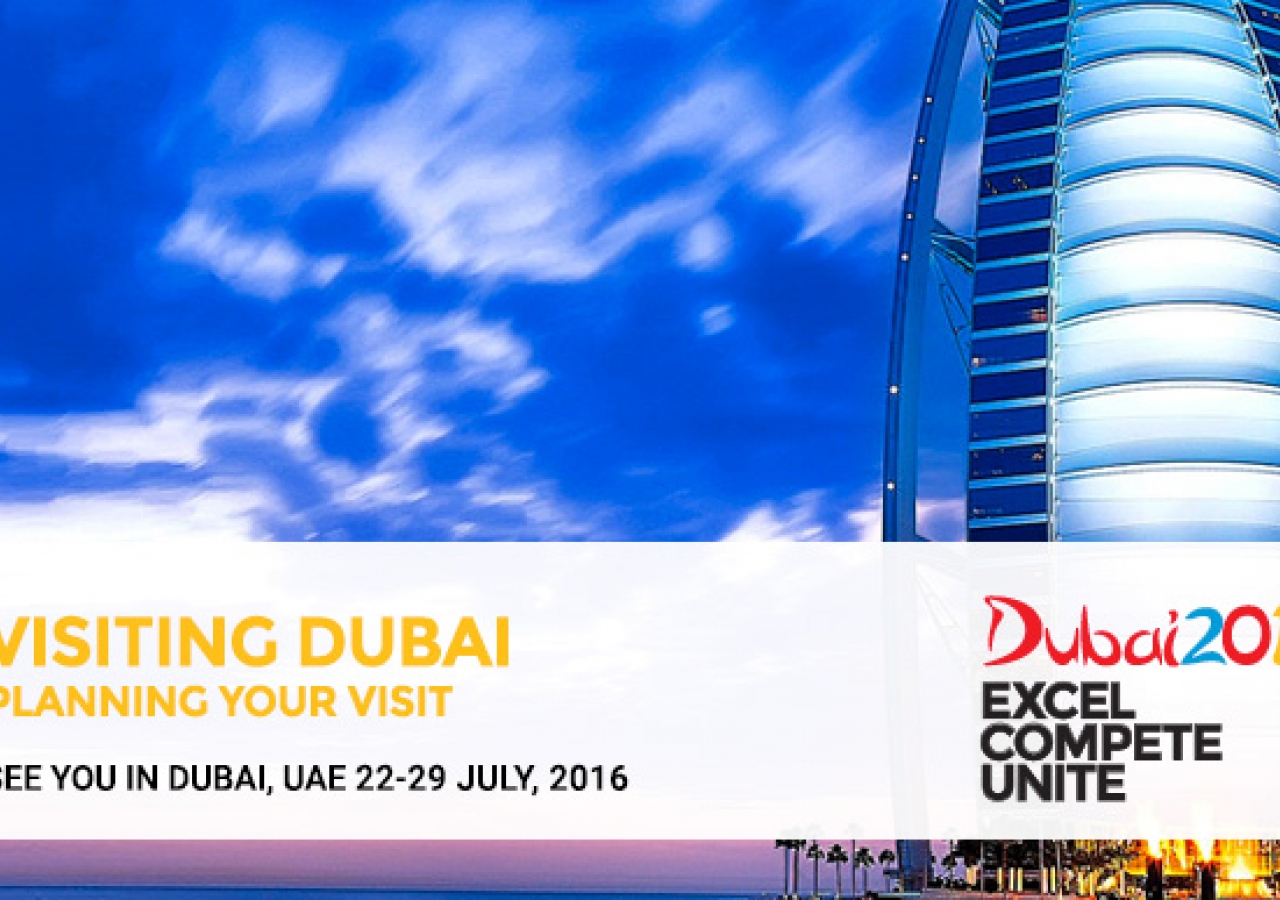 Jubilee Games - Visiting Dubai - Planning your visit. JG