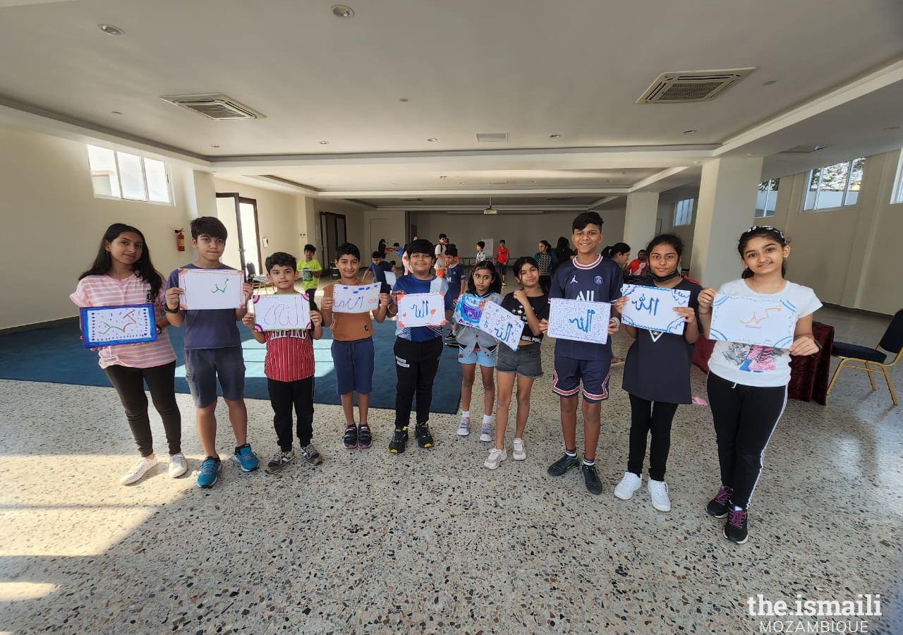 Junior Club - Learning Arabic Calligraphy Group 4