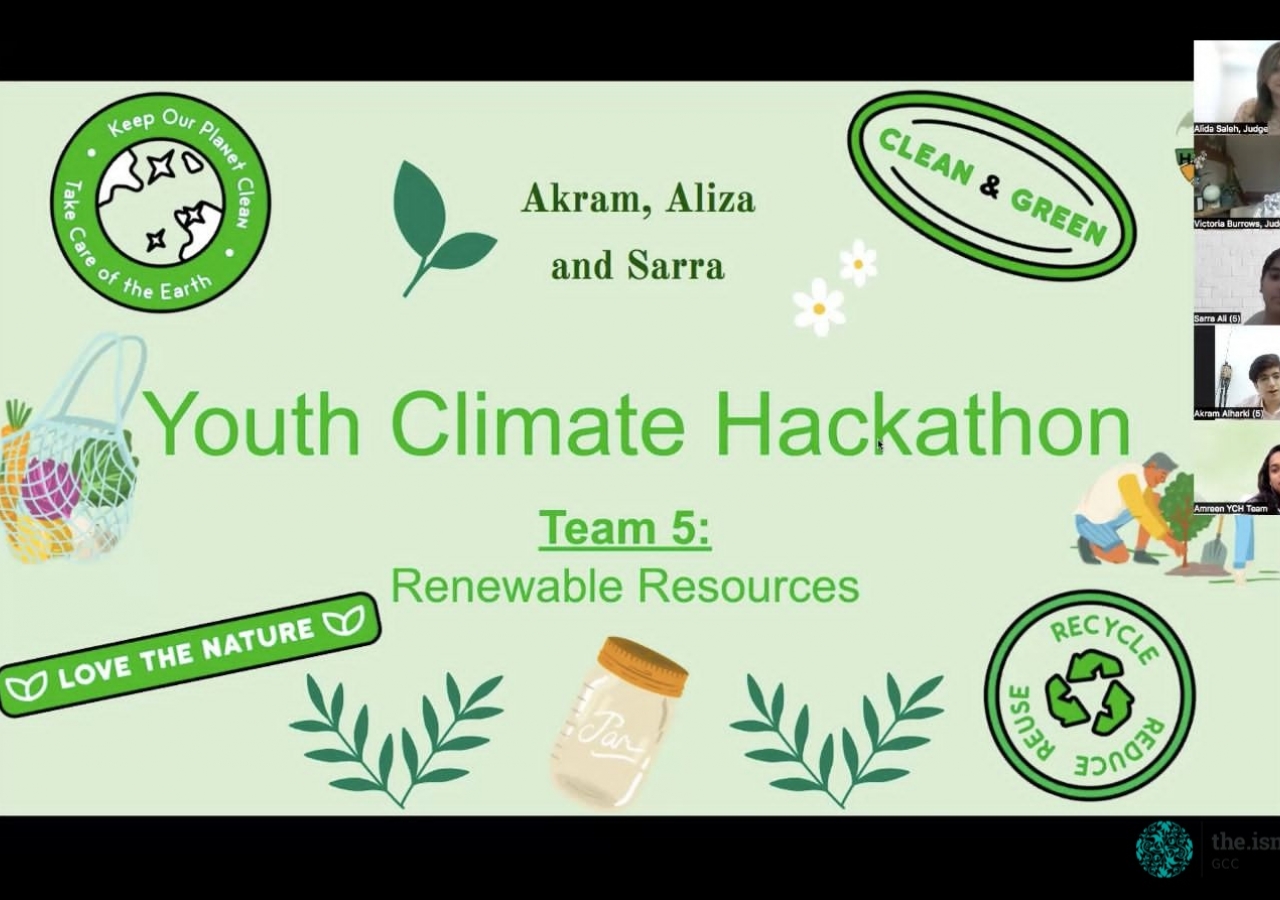 GCC Youth Develop Solutions to Mitigate Climate Crisis