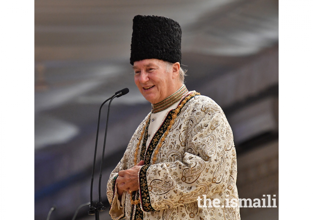 Mawlana Hazar Imam addresses the Tanzanian Jamat.