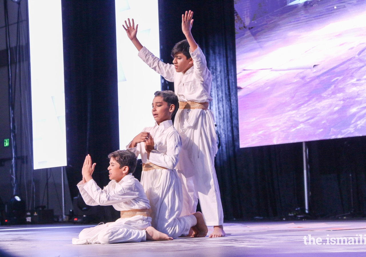 The Junoon Boys showed a range of emotions as they danced for the audience at the Jubilee Arts Festival.