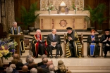 The convocation of the Pontifical Institute of Mediaeval Studies took place at St Basil’s Collegiate Church in Toronto. Mo Govindji