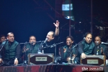 Ustad Rahat Fateh Ali Khan abriu o Concerto Sufi Voyage com Qawalis. No fim da sua atuação, foi aplaudido de pé pelo público