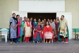 Under Thane council jurisdiction, a small batch of twenty women were selected to learn lessons in English with two trainers, as a pilot project.