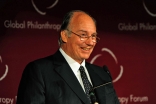 Mawlana Hazar Imam addresses the 2009 Conference of the Global Philanthropy Forum in Washington, DC.