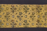 Voided silk-velvet textile fragment from Iran, dating from the first quarter of the 17th century. This fabric represents the type of luxury silks that were produced as a result of Shah Abbas’ stimulus to trade with Europe.