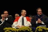 Mawlana Hazar Imam at the University of Alberta Convocation ceremony where he was conferred an Honorary Doctor of Laws degree.