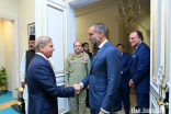 Prince Rahim met with the Prime Minister of Pakistan, Shehbaz Sharif, at his official residence in Islamabad.