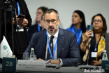 Prince Rahim addresses the second High-Level Ministerial Dialogue on Culture-Based Climate Action.