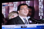 Following a tight three-way race, CTV News declares Nenshi elected as Mayor of the City of Calgary.