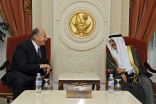 Mawlana Hazar Imam in conversation with Dr Hamad bin Abdulaziz Al Kuwari, Qatar’s Minister of Culture, Arts and Heritage.