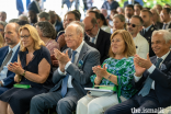 L to R: Prince Hussain; Dr Maria do Rosário Palma Ramalho, Ministry of Labour, Solidarity and Social Security; Prince Amyn; Dr Margarida Blasco, Minister of Interior Affairs; Nazim Ahmad, Diplomatic Representative of the Ismaili Imamat to Portugal.