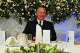 Mawlana Hazar Imam at the institutional leadership dinner in Kampala, Uganda on 12 July 2011.