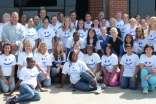 Dr Nooredin Nurani (at the far left) and his team of dedicated volunteers offer free dental treatment at an annual event in Atlanta.