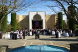 Guests gathered at the Ismaili Centre, Burnaby for Karen Armstrong’s lecture, which was part of her “12 Days of Compassion” tour of Greater Vancouver.