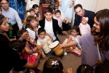 Children and parents take part in activities during the Los Angeles ECDC Week of the Young Child held in April 2012.