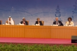 Mawlana Hazar Imam participates in a panel discussion on Culture in the Post-2015 Sustainable Development Agenda.