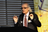 Professor Nasser Rabbat speaking at the Royal Ontario Museum on 14 July 2014. Ibrahim Meru