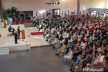 Prince Rahim addresses guests gathered for the inauguration of the Aga Khan Academy Maputo on 19 March 2022.