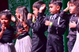 The 3-6 year-old segment of the youth dance group perform their dance for the Diamond Jubilee Celebration, at the Kay Bailey Hutchinson Convention Center in Dallas, TX.