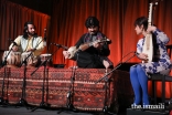 A performance by artists of the Aga Khan Music Initiative Ensemble – Homayoun Sakhi on the Afghan rubab, Salar Nader on the tabla, and Wu Man on the pipa.