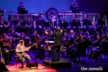 Sirojiddin Juraev performing along the Gulbenkian Orchestra conducted by Pedro Neves.