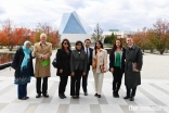 The guests were hosted at the Ismaili Centre, Toronto, by President of the Ontario Ismaili Council, Sheherazade Hirji, and volunteers. They were given a tour of the Centre and an overview of the role of the six global Ismaili Centres and the values they represent. 