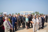 Guests at the reception listen attentively to the speeches, including the Ambassador of Portugal to Mozambique, Ms Maria Amélia de Paiva, and the Secretary of State of Foreign Affairs and Cooperation of the Portuguese Government, Dr Teresa Ribeiro in the first row.