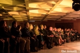 Members of the audience listen intently as the Aga Khan Master Musicians perform at the Ismaili Centre Lisbon in December 2019.