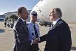 Mawlana Hazar Imam is received by Pedro Mota Soares, Portugal's Minister of Solidarity, Labour and Social Security. TheIsmaili / Gary Otte