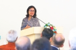 Dr Rubana Huq, Managing Director of the Mohammadi Group, speaks of the dynamic potential of human agency at the event entitled ‘A cosmopolitan ethic in action.’