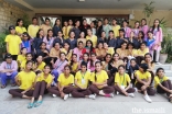 Sana and Sumaira Lokhandwala with students of Muhammad Ali Girls Academy after delivering an Education Session.