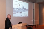 Dr Ross Burns presents on the cultural history of Aleppo and its architecture at the Ismaili Centre, Burnaby. Ismaili Council for Canada