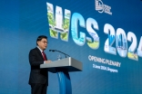 Singapore Deputy Prime Minister Heng Swee Keat giving speech at World Cities Summit 2024