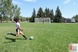 Iman Kassam of Team Ontario bends it like Sinclair! Ismaili Council for Canada