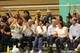 Spectators young and old celebrate the Netball competition at the European Sports Festival 2019.