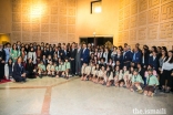 On the occasion to commemorate 20 years of the Ismaili Centre Lisbon, the President of the Portuguese Republic, Marcelo Rebelo de Sousa, joined the Ismaili volunteers and leaders of the Jamat for a group photo.