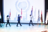 Parade of Country Flags at the IYMUN Closing Ceremony