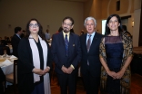 Nazneen Shafi, Dr Mohamed Keshavjee, His Excellency and Mrs Joaquim Lemos, Ambassador of Portugal to the United Arab Emirates 