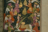 Ao longo da história nas culturas Muçulmanas, Mi’raj tem sido expresso através da arte, da poesia e da filosofia, desde o âmbito físico e milagroso como também a nível espiritual e pessoal. Este quadro Mughal do século XXVIII é um exemplo de como os artistas Muçulmanos têm sido inspirados pelo Mi’raj. Nele estão representados diversos anjos, assim como o Buraq, o feroz cavalo que os muçulmanos pensam ter acompanhado o Profeta durante a sua ascensão aos céus.