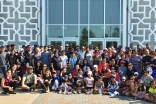 Volunteers of the Ismaili CIVIC 150 Ottawa team pose for a photo.