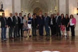 Mayor Frank Scarpitti of Markham, Ontario visiting the Ismaili Centre Dubai together with members of his city council. Ismaili Council for UAE