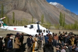 Institutional leaders meet with affected communities in Phadar, Ghizer following a devastating 7.5 magnitude earthquake. FOCUS